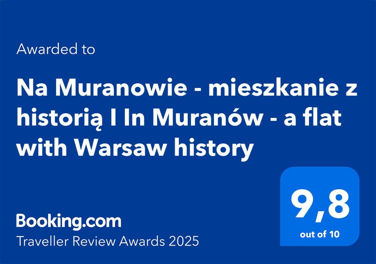 Na Muranowie - Mieszkanie Z Historia I In Muranow - A Flat With Warsaw History Exterior foto